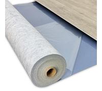 uficell® VinoSoundFix LVT Vinyl Underlay and Design Floor Impact Sound Insulation - Thickness: 1.5 mm - 400 kPa compressive Strength - Self-Adhesive for Click Vinyl Flooring (10 m²)