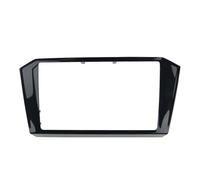 UFITIDU Dashboard Radio Fascia Panel For VW For Passat B8 OEM Radio CD Player Panel Frame Air Conditioning Ashtray Cover Shift Knob Piano Black
