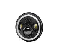 UFITIDU Motorcycle Headlight 7inch Angel Eye Motorcycle Headlight DRL Lamp For Headlamp H4