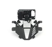 UFITIDU Phone Holder FOR KYMCO AK 550 2023 Motorcycle Black Aluminum GPS Mount Navigation Bracket Mobile Phone Holder Accessories(A set)