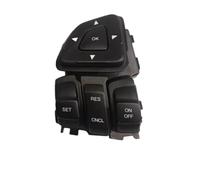 UFITIDU Window Regulator Car Steering Wheel Cruise Control Switch Multifunction Buttons for Edge for Explorer 2012 2013 2014 2015(B Left Side)