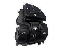 UFITIDU Window Regulator Car Steering Wheel Cruise Control Switch Multifunction Buttons for Edge for Explorer 2012 2013 2014 2015(A Right Side)