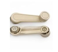 UFITIDU Window Regulator for Suzuki Jiangnan Old Alto Happy Strong Durable 12mm Internal Tooth Diameter 2Piece Hand Cranked Handle for Car‘s Window Lifting(2Piece-Beige)
