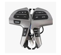 UFITIDU Window Regulator for Toyota for HILUX for VIGO for Corolla for Camry for Highlander INNOVA Auto Steering Wheel Audio Control Button Switch(Black Silver)