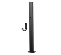 Ufixed Home EV Charger Pedestal 7kW Type 2 Post - Obsidian Black, Outdoor EV Charger Stand for Tesla Wall Charger, Rust-Resistant, Easy to Install, Stable Mount for Electric Vehicle Chargers