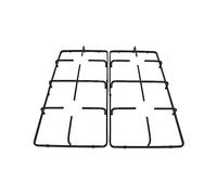 Ufixt 2 Pack Gas Hob Pan Support Stands 230mm x 475mm compatible with Beko Belling Bosch Candy Cookers - Heavy Duty Enamel Grid Replacement