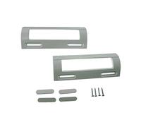 Ufixt 2 x Universal White Fridge Freezer Door Handle 80mm to 150mm Compatible with AEG