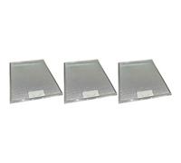 Ufixt 3 x Cooker Hood Metal Mesh Grease Filter for Kitchen Extractor Fan Vent 283mm x 380mm