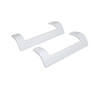 Ufixt Beko Fridge Freezer Door Handle Pair White - Compatible Replacement Set
