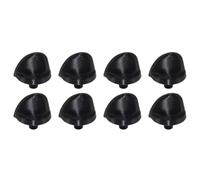 Ufixt Cooker Oven Control Knob Switch Pack of 8 Black Compatible with Belling Stoves New World 444440628 444440629 444440700 444440810 Series Range Ovens Heat Resistant Spare Parts