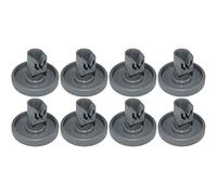 Ufixt Dishwasher Lower Basket Wheels Grey Pack of 8 Compatible with AEG Favorit