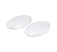 Ufixt Fits Cooker Hood Bulb Light Diffuser Cover Panel Oval Shape Pack of 2