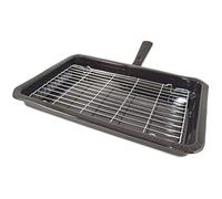 Ufixt Fits Tricity Bendix, Universal, Whirlpool and Zanussi Universal and UNIVERSAL Oven Cooker Grill Pan Complete Assembly 245mm x 360mm