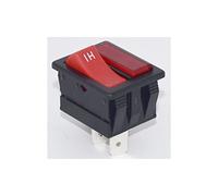 Ufixt Numatic Compatible Henry Hi-Lo Momentary Red Switch Assembly Fits A221102, HVR200 and JVH180