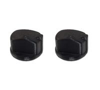 Ufixt Oven Switch Control Knobs Pack of 2 Black Compatible with Indesit FIM21K.BIXGB Built-in Ovens
