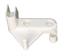 Ufixt Right Hand Ice Box Fridge Freezer Door Flap Hinge Compatible with Ariston, Hotpoint, Indesit B13UK BA12UK BA13UK BAAN134UK BIAA10UK Replacement Spare Part