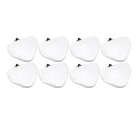 Ufixt Steam Mop Microfibre Cleaning Cloth Cover Pads Kit For Morphy Richards 720504, 720505 and Universal Triangular Head Steam Mops x 8