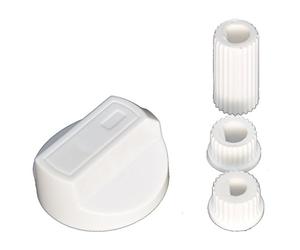 Ufixt Universal Cooker Control Knob Kit White Compatible with MFI, Menegetti, Moffat, Morphy Richards, Nardi, New World Gas Electric Oven Hob