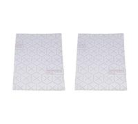 Ufixt Universal Cooker Hood Grease Filters (2 Pack) - Cut-to-Size 47×57 cm Sheets with Red-Line Indicator - Fits Most Extractor Hoods