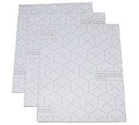 Ufixt Universal Cooker Hood Grease Filters | 3 Pack Value Set | Cut to Size | Saturation Indicator | 47cm x 57cm