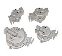 Ufixt Universal Gas Hob Burner Base Set | 4 Piece Replacement Cup Kit | Small Medium Large Sizes | compatible with AEG Beko Bosch Hotpoint