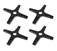 Ufixt Universal Gas Hob Pan Support | 4 Pack Ceramic Moka Pot Trivets | 126mm Small Pot Reducer | compatible with All Gas Cookers