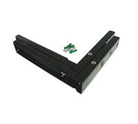 Ufixt Universal Microwave Wall Bracket Extendable Arms Black compatible with Kenwood LG