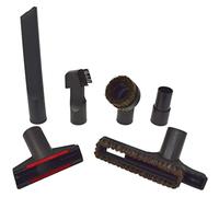 Ufixt Universal Vacuum Cleaner Tool Accessory Kit 6 Piece 32mm 35mm Compatible with AEG, Argos, Bush, Daewoo Brush Crevice Nozzle Upholstery Attachment