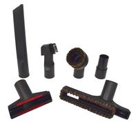 Ufixt Universal Vacuum Cleaner Tool Accessory Kit 6 Piece 32mm 35mm Compatible with Philips, Rowenta, Russell Hobbs, Siemens Brush Crevice Nozzle Upholstery Attachment