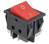 Ufixt Vacuum Cleaner Rocker Switch | Red Illuminated 4-Pin | On Off Power Button | compatible with Numatic Commercial Models