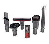 Ufixt Vacuum Cleaner Tool Kit | Complete Accessory Attachment Set | Quick Release Connectors | compatible with Dyson V7 V8 V10