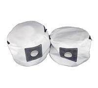 Ufixt Washable Reusable Cloth Vacuum Dust Bags | Professional Zip Opening Design | 2 Pack High Filtration Eco Friendly Sacks | compatible with Numatic NRV204 NSP200A NSR200A