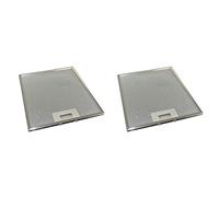 Ufixt Yourspares Cooker Hood Metal Mesh Grease Filter 258mm x 318mm Extractor Fan Vent 2 Pack