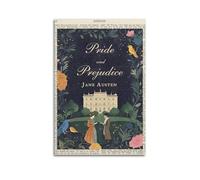 UFJWK55F99 Jane Austen Pride And Prejudice (2) Posters Canvas Cover Wall Art Print Aesthetic Poster Modern Art Painting for Living Room 16x24inch(40x60cm) Unframe-style