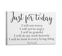 UFJWK55F99 Reiki Principles Poster Decorative Painting Canvas Wall Posters And Art Picture Print Frame-style 08x12inch(20x30cm)