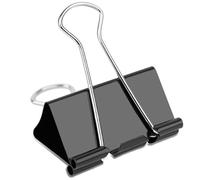 Ufmarine Extra Large Binder Clips 2 inch, (72 Pcs) Big Paper Clips for Office
