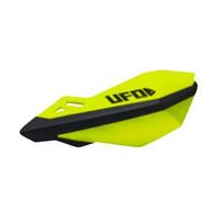 UFO 2025/11 TRAXION HANDGUARDS (HANDLEBARS) YELLOW (LEAVES - ASSEMBLY REQUIRED)