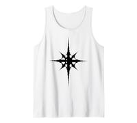 UFO 8 Pointed Star Declassified UAP Disclosure Alien Craft Tank Top
