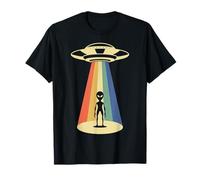 UFO Abduction - Alien Abduction Vintage Aliens Lover T-Shirt