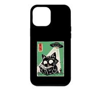 UFO Abduction Cat Reading Book Cosmic Anime Case for iPhone 12 Pro Max