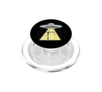 Ufo Abduction Crane for Crane Operator PopSockets PopGrip for MagSafe