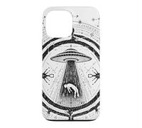 UFO Abduction Sacred Geometry Occult Alien UAPs Case for iPhone 13 Pro Max