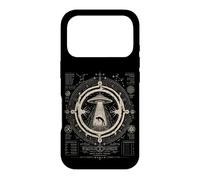 UFO Abduction Sacred Geometry Occult Alien UAPs Case for iPhone 17 Pro