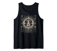 UFO Abduction Sacred Geometry Occult Alien UAPs Tank Top