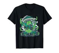 UFO alien abduction tractor that pulls the space fan T-Shirt