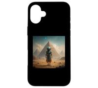 UFO Alien Ancient Visitors Cosmic Lost Pyramids Case for iPhone 16 Plus