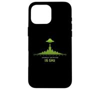 UFO Alien Communication Signal Anomaly Detected 1.6 GHz SETI Case for iPhone 16 Pro Max