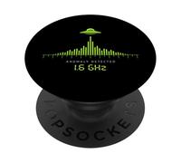 UFO Alien Communication Signal Anomaly Detected 1.6 GHz SETI PopSockets Adhesive PopGrip
