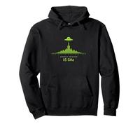 UFO Alien Communication Signal Anomaly Detected 1.6 GHz SETI Pullover Hoodie