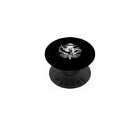UFO Alien Goose Abduction Night PopSockets Adhesive PopGrip